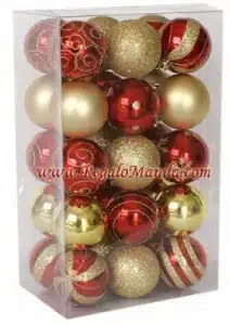50-Pack Christmas Ornaments