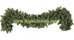 9' x 12" Pre-Lit Sequoia Pine Garland, 100 Clear Lamps