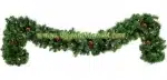 9' Pre-Lit Winchester Fir Garland, with Clear Lamps