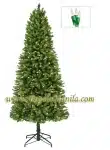 4' Pencil Pre-Lit Tiffany Tree, 450 Clear Lamps
