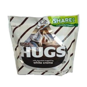 Hershey's Hugs White Creme Chocolate 300g