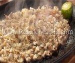 Sizzling Tuna Sisig