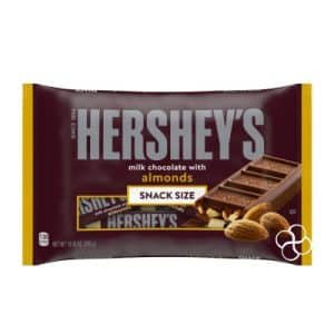 Hershey's Milk Chocolate with Almond Snack Size 293g x 2