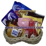 Assorted Chocolate Lover Basket Contents 2
