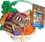 Basket of full chocolates