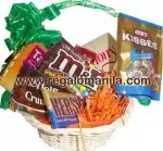 Basket of full chocolates