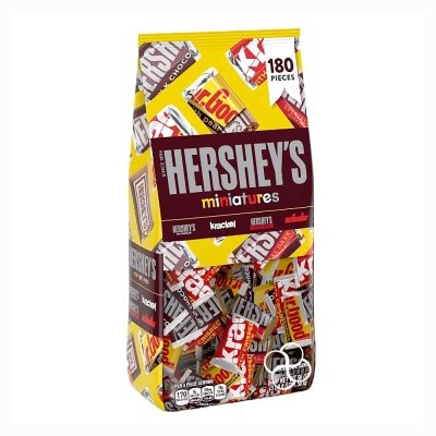 Hershey's Assorted Chocolate Miniatures 180s 56oz.