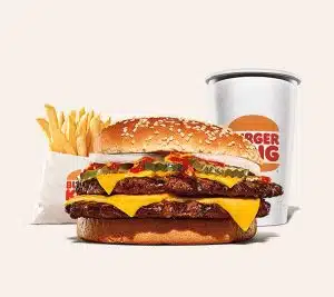 Burger King Double Quarter Pound King