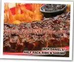 TGI Friday - Jack Daniels Half Ribs & Shrimps
