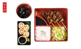 Wagyu Cubes Maki Bento