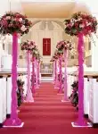 Wedding Flower Package Church Decorations ( Local Flower)