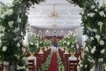 Wedding Flower Package ( Church Decorations Local & Imported Flower)