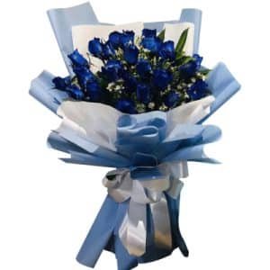 24 stems of Imported Blue Roses