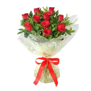 1 Dozen Premium Red Roses