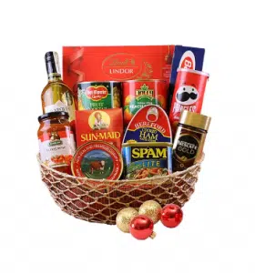Christmas Tidings Basket