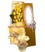 Yellow Rose in Box