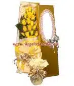 Yellow Rose in Box