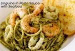 Linguine in Pesto Sauce
