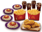 BFF CHICKEN BUNDLE FOR 3 with Spaghetti