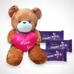 Bernie with Cadbury