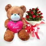 Bernie in Red Roses
