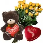 Yellow rose gifts