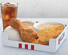 CHICKEN CHOPS FULLY LOADED MEAL