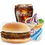 Value Meal: Yum with Adobo Flakes + Sundae Halo-Halo + Choice of Drink