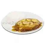1-pc. Burger Steak with Rice
