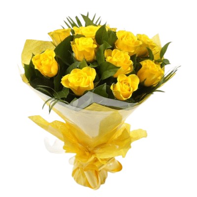 Cheerful Yellow Roses