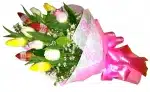 tulips in a boquet