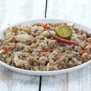 Amber Pork Sisig