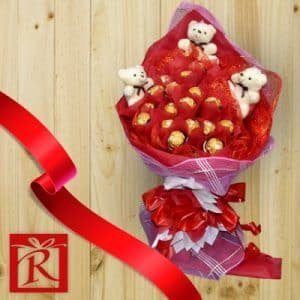 Madly In-love Chocolate Bouquet