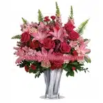 Elegant  Adoration Valentine  Bouquet