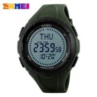 SKMEI 1232 30M Waterproof Digital Watch With Compass