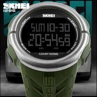 SKMEI 1286 MULTIFUNCTION SPORT WATCH - GREEN