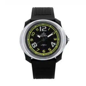 Mens  Alpha Trooper  Analog  Rubber  Watch
