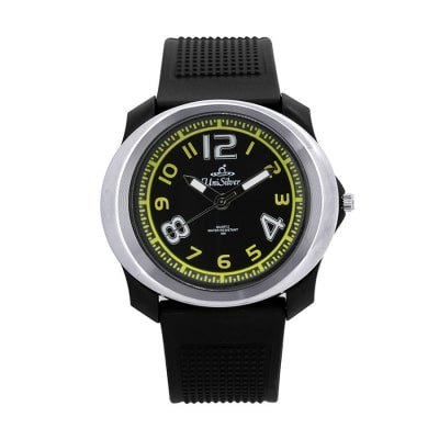 Mens Alpha Trooper Analog Rubber Watch