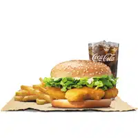 Chicken Nugget Burger Meal
