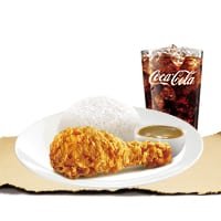 Burger King 1-pc Tender Crunchy Fried Chicken with Rice Meal