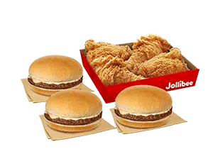 4 - pc. Chickenjoy Family Box w/ Yumburger