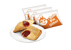 Strawberry cheese 3-pies to go