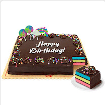 Rainbow Dedication Cake