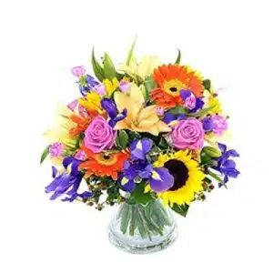 Happiness and Love in Vase
