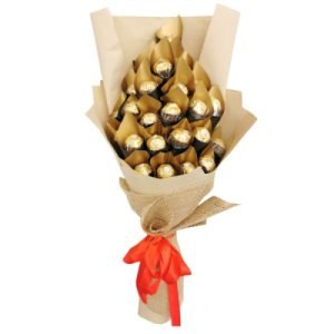 Unique Ferrero Chocolate Bouquet
