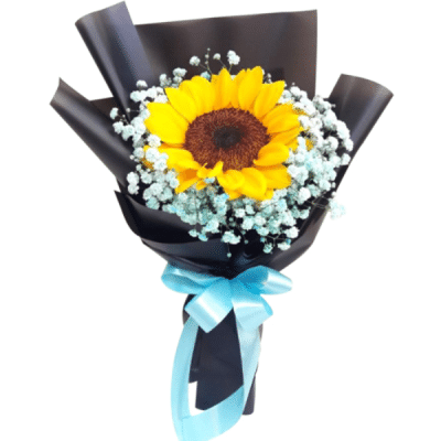 Single Sunflower Bouquet