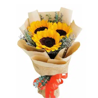 Bright Trio Blooms