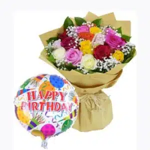 Sweet Heart in mixed bouquet