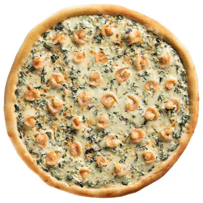 Spinach & Shrimp Pizza Americana (18inches)