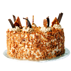 Cashew Toffee 8"